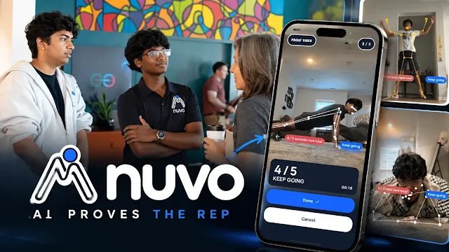 AI Tech Safari feature on Nuvo's high school founders and AI Motion Proof